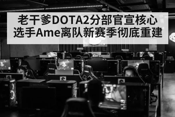 老干爹DOTA2分部官宣核心选手Ame离队新赛季彻底重建